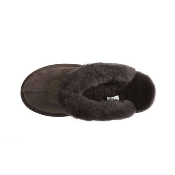 UGG Coquette Dark Brown slippers - Picture 1 of 4